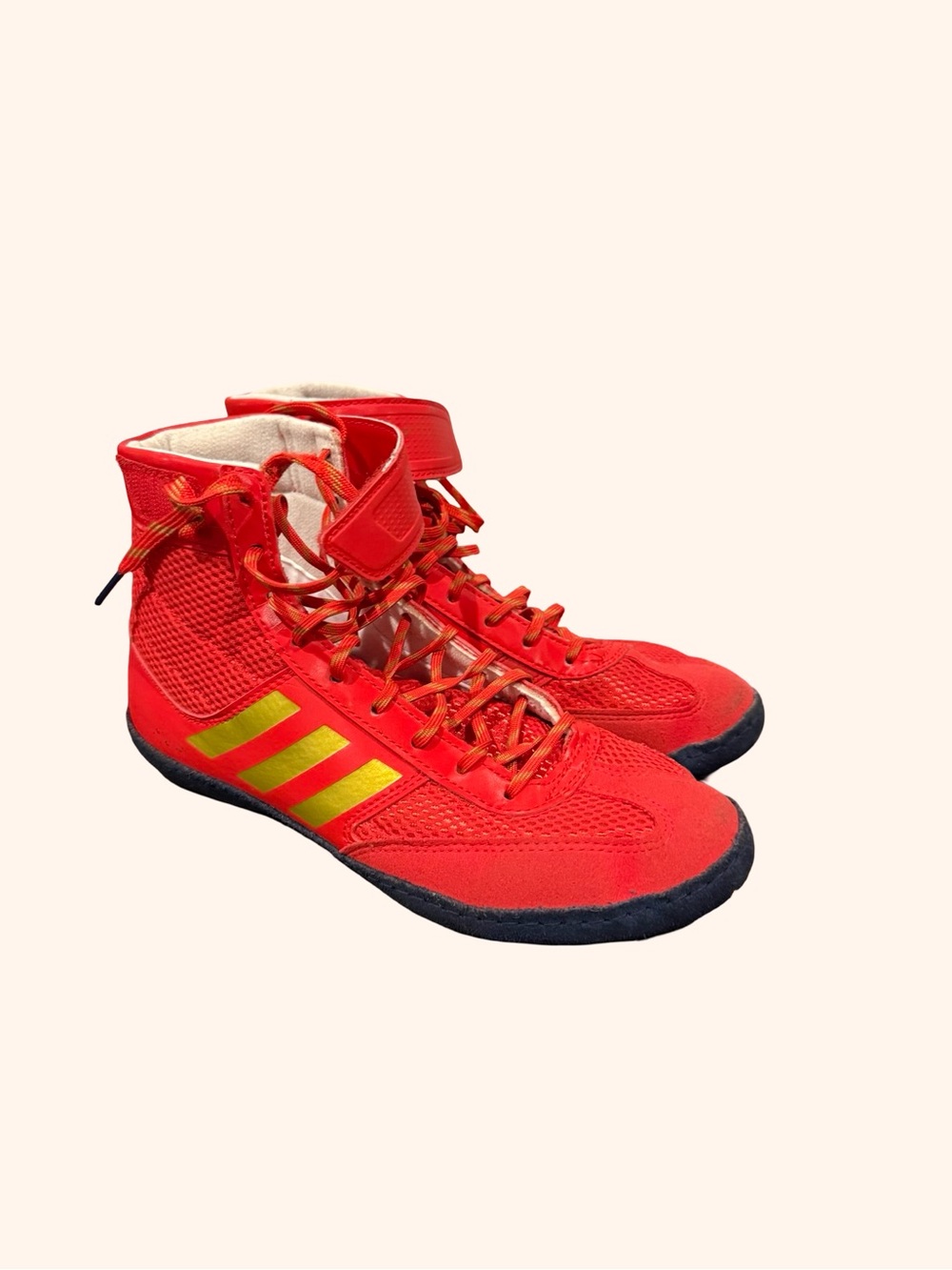 Adidas Kids' Red Wrestling Shoes